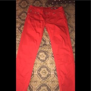 Orange Miss Me jeans size 29